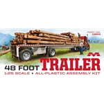 MOE1304 1/25 48' Flatbed Trailer w/Cambered Deck