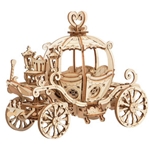 ROETG302 Roelife Classic 3D Wood Puzzles; Pumpkin Carriage/Cart