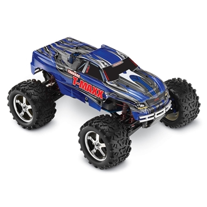 TRA49077-3 Blue Traxxas T-Maxx® 3.3: 1/10 Scale Nitro-Powered 4WD