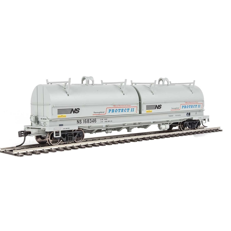 920-105256 Walthers HO 50' Evans Cushion Coil Car - Ready to Run -- Norfolk Southern #168346