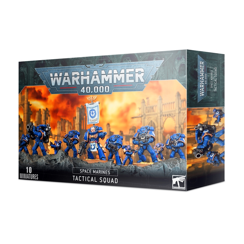 48-07 Warhammer 40,000 Space Marines Tactical Squad