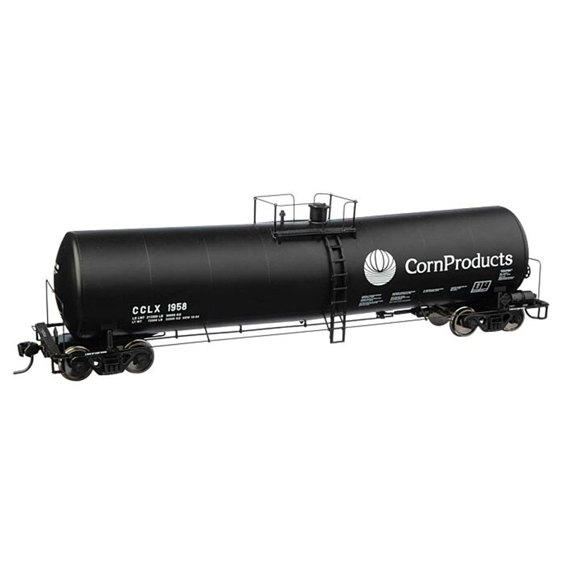 920-100254 Walthers 54' 23,000 Gallon Funnel-Flow Tank Car - Ready to Run -- Corn Products CCLX #1958