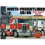 AMT1046 White Freightliner 2-in-1 SC/DD Cabover 75th