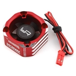 Yeah Racing 30x30 Aluminum Case Booster Fan (Red)