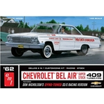 AMT1283 Chevrolet Bel Air Super Stock 409 1962