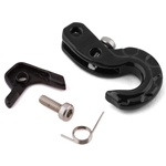 Yeah Racing 1/10 Scale Metal Winch Hook w/Safety Latch (Black)