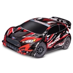 TRA74154-4 Red Traxxas Ford Fiesta ST Rally Brushless 1:10