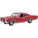 Oxford 87PG66001 HO Scale 1966 Pontiac GTO - Assembled -- Montero Red