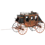 MMS189 Metal Earth Wild West Stagecoach