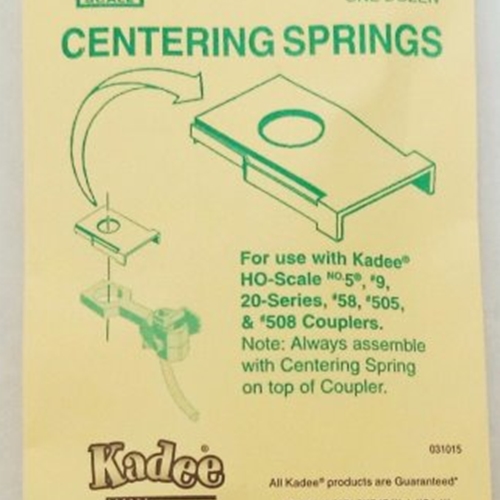 #5 12 For Kadee Couplers Kadee 634 HO-Scale Centering Spring 