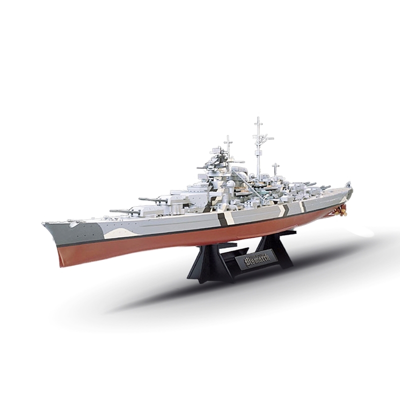 78013 Tamiya 1/350 Bismarck Battleship