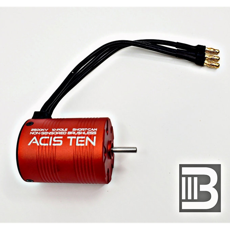 ACIS TEN 3300kv 10-pole non-sensored brushless motor.