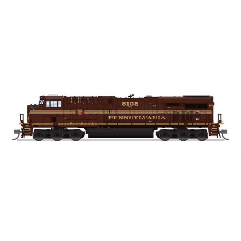 N GE ES44AC, NS #8102, Pennsylvania Railroad Heritage Paint, Paragon4 Sound/DC/DCC, N