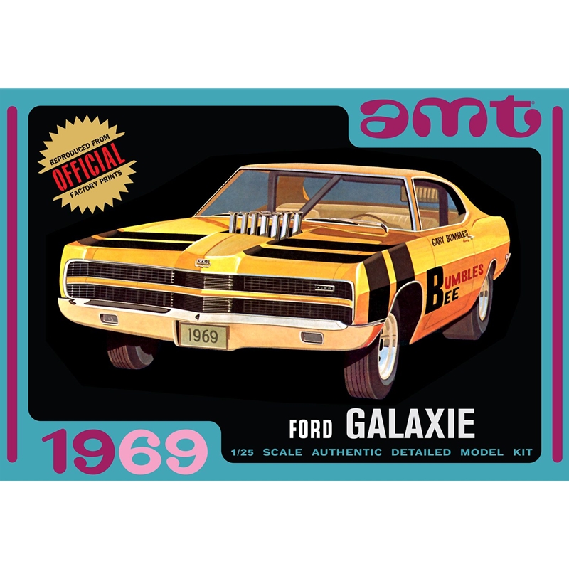 AMT 1969 Ford Galaxie Hardtop 1:25 Kit (AMT1373)