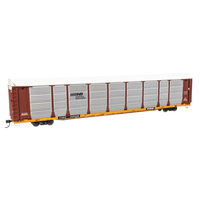 WalthersProto 89' Thrall Bi-Level Auto Carrier - Ready To Run -- Norfolk Southern TTGX #158598 (920-101526)