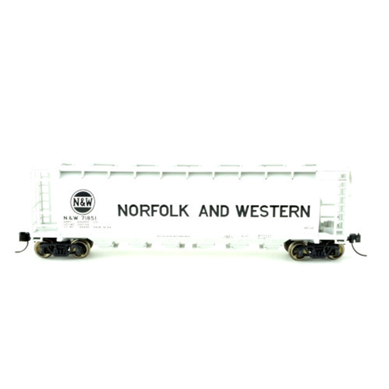 Bowser 38153 N Cylindrical Hopper Norfolk & Western #71859 Blt. 12-63,