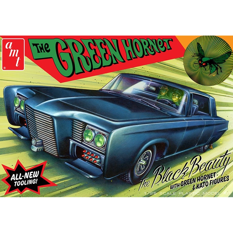 AMT1271 Green Hornet Black Beauty 1:25
