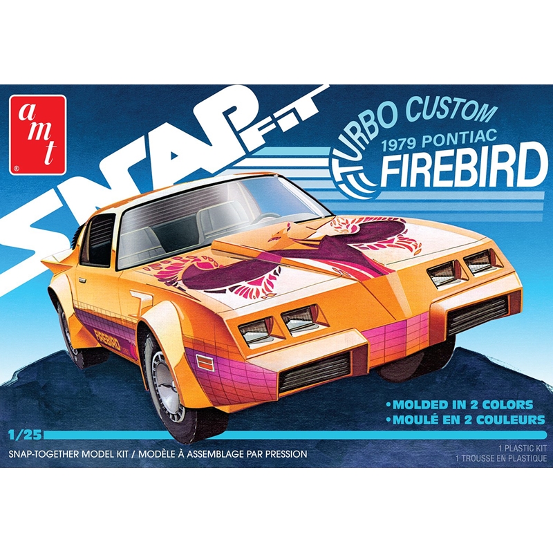 AMT1211 1979 Pontiac firebird "Turbo Custom" 1:25 Snap
