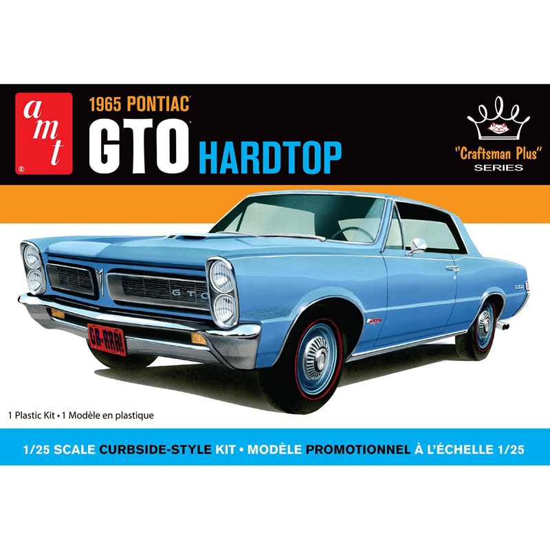 AMT1410 1965 Pontiac GTO Hardtop Craftsman Plus 1:25
