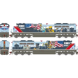 1111 NEW ATHEARN GENESIS HO UP UNION PACIFIC POWERED BY OUR PEOPLE SD70ACe 